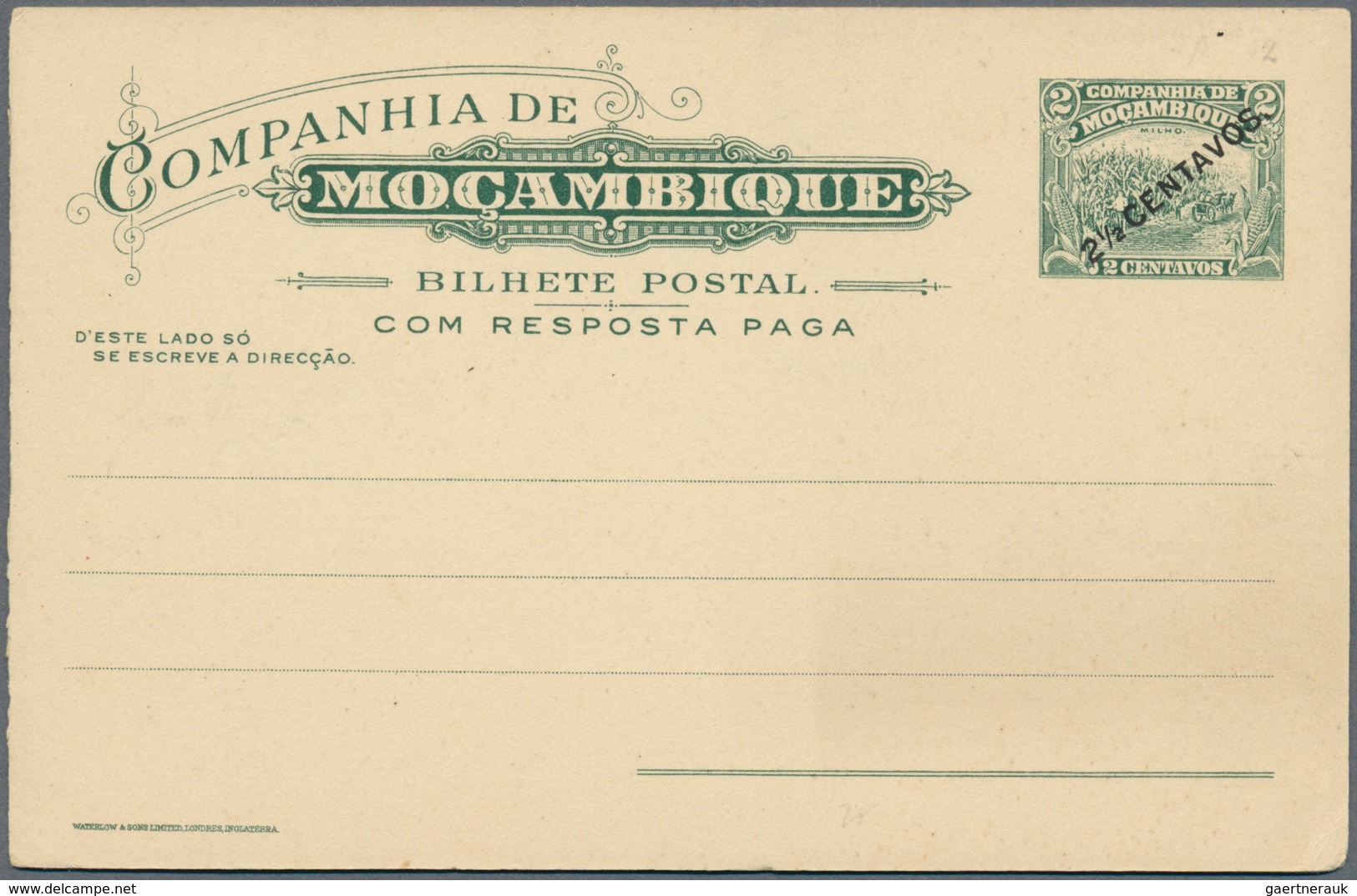 Mocambique - Provinzausgaben: Mocambique-Gesellschaft: 1892/1920, Collection/assortment Of Apprx. 10 - Mozambique