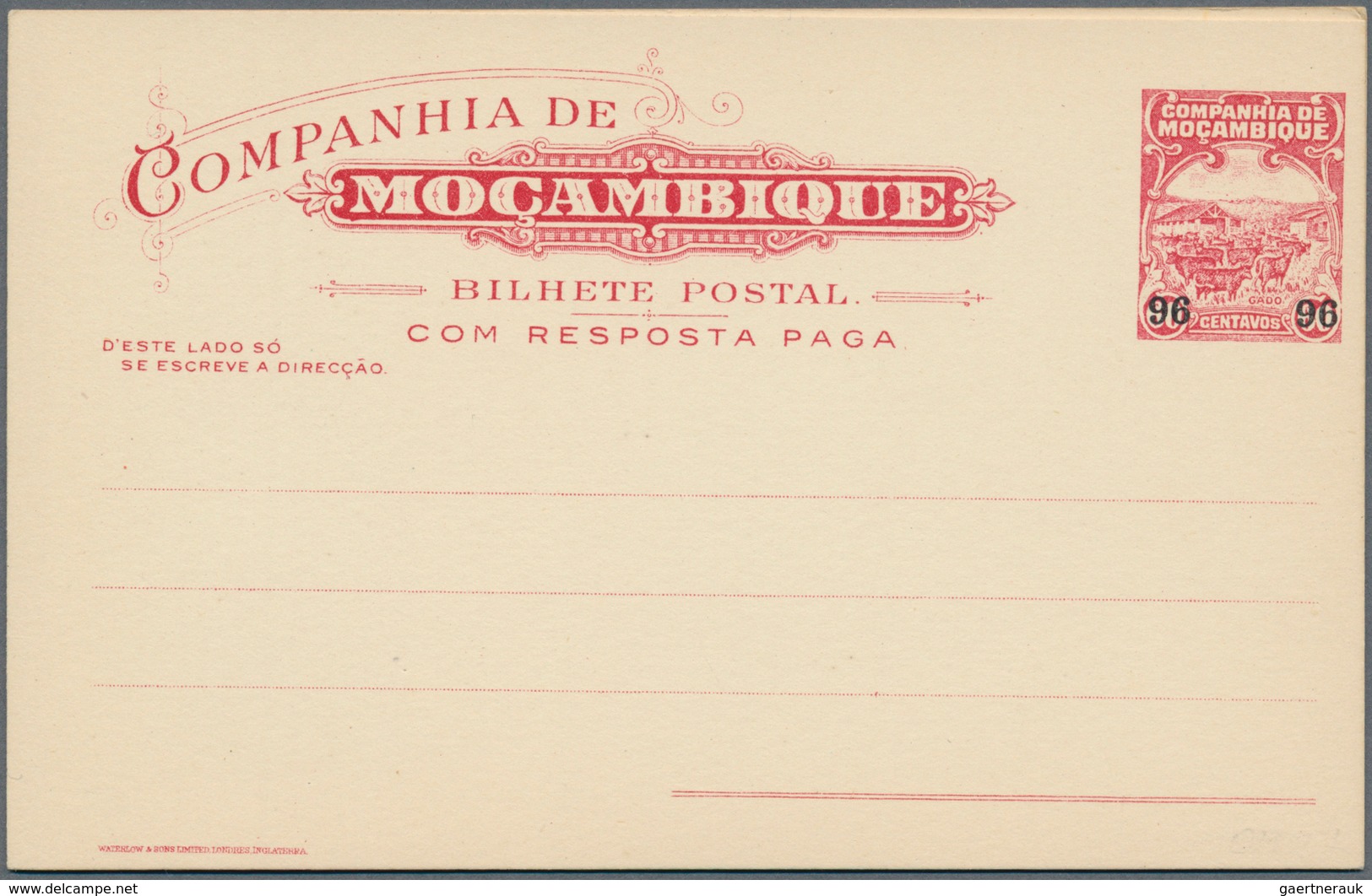 Mocambique - Provinzausgaben: Mocambique-Gesellschaft: 1892/1920, Collection/assortment Of Apprx. 10 - Mozambique