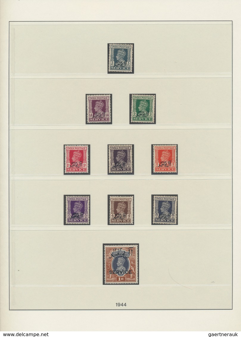 Oman: 1944-2000's: Mint Collection In Two Hingeless Albums, From Complete 1944 KGVI. Set Optd. For M - Omán