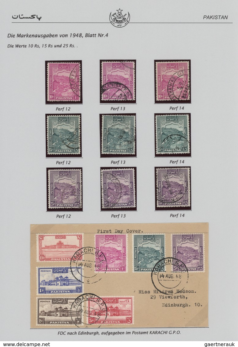 Pakistan: 1846-1971: Comprehensive And Specialized Collection Of Both Mint And Used Stamps (more Tha - Pakistán