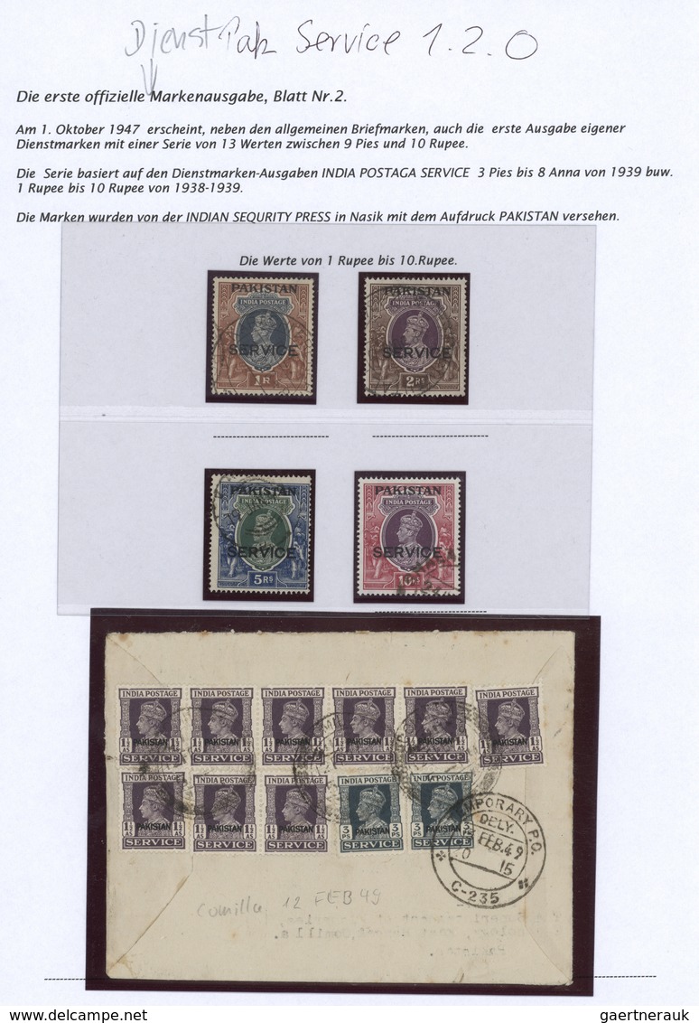 Pakistan: 1846-1971: Comprehensive and specialized collection of both mint and used stamps (more tha