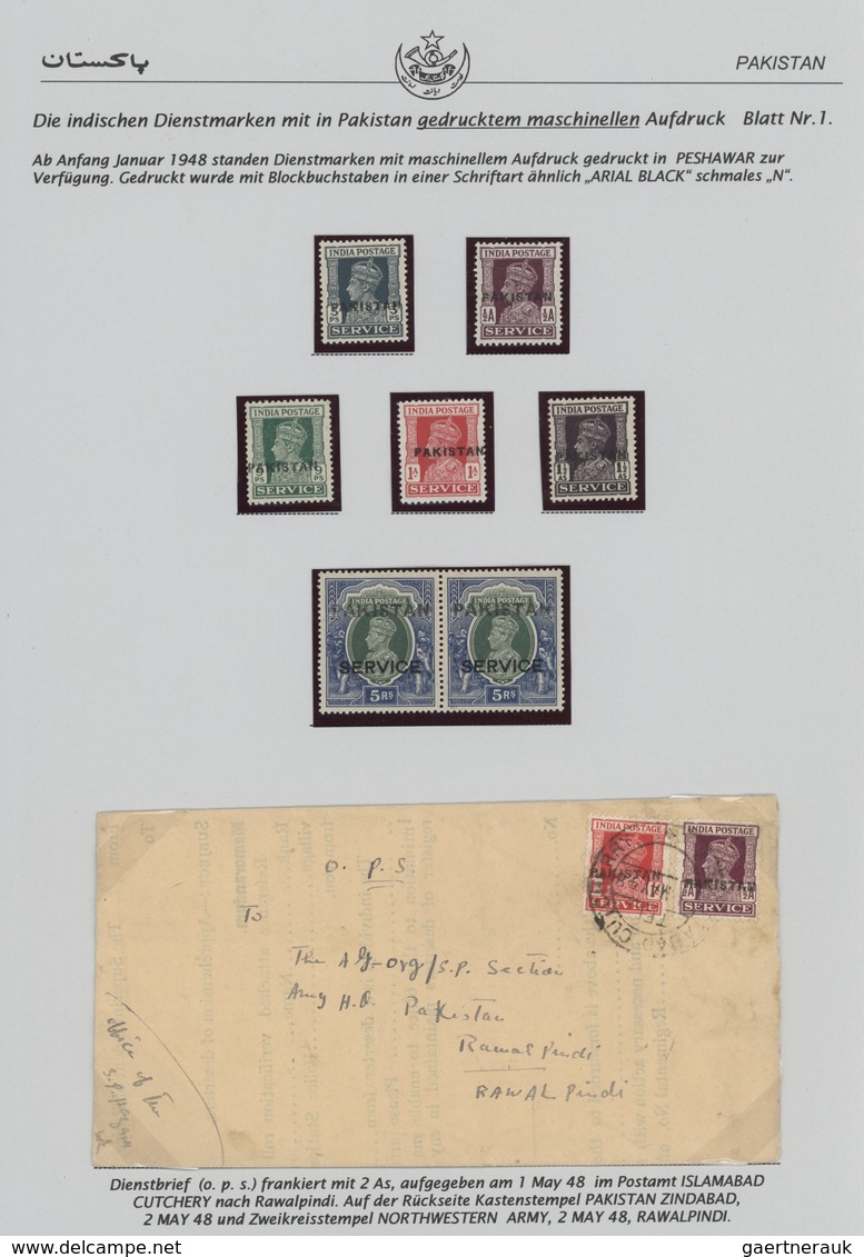 Pakistan: 1846-1971: Comprehensive and specialized collection of both mint and used stamps (more tha
