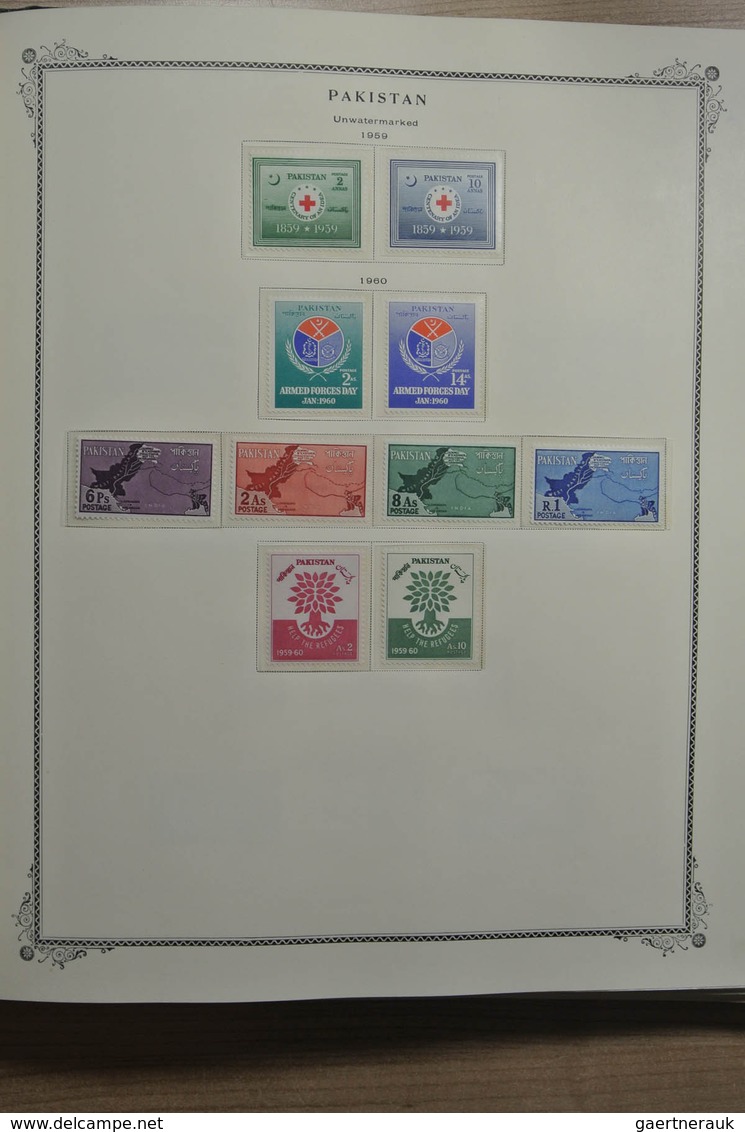 Pakistan: 1947-1973. Overcomplete, MNH, Mint Hinged And Used Collection Pakistan 1947-1973 In Scott - Pakistan
