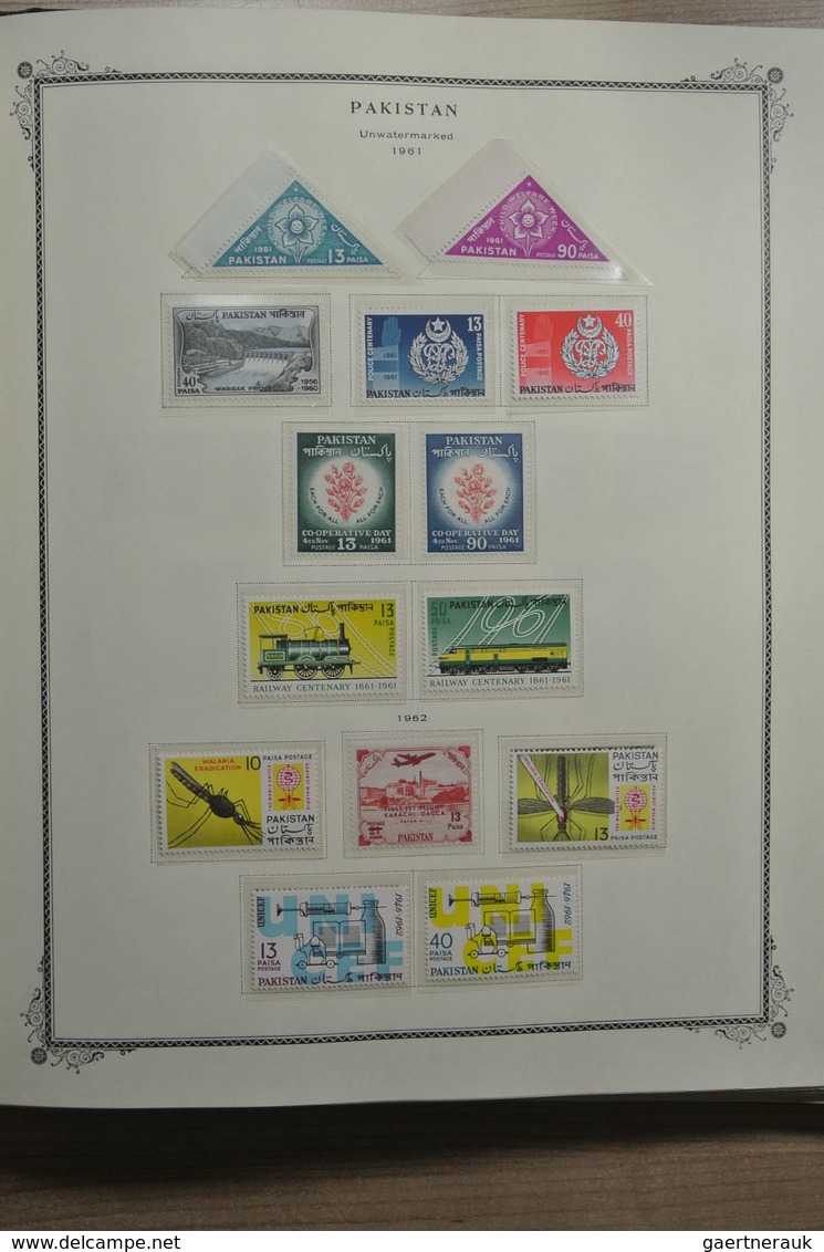 Pakistan: 1947-1973. Overcomplete, MNH, mint hinged and used collection Pakistan 1947-1973 in Scott