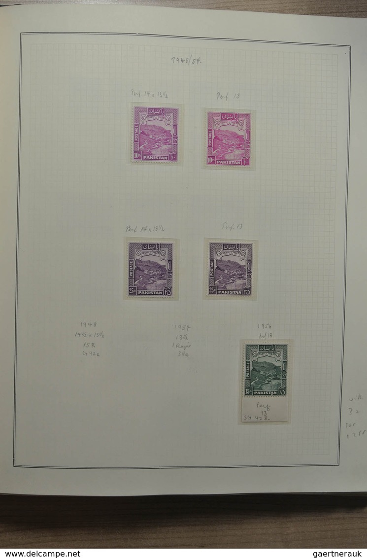 Pakistan: 1947-1973. Overcomplete, MNH, mint hinged and used collection Pakistan 1947-1973 in Scott