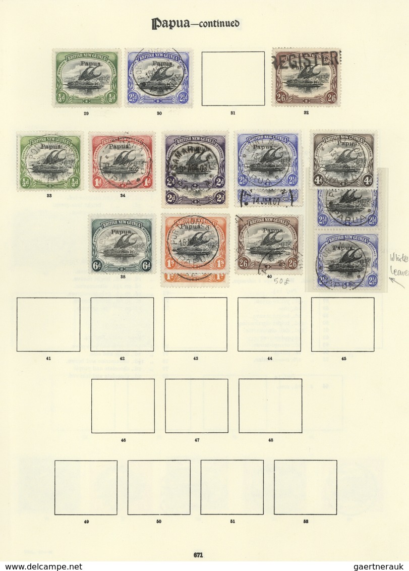 Papua: 1907-35: Collection Of Mostly Used Stamps, Few Mint, With 37 'Lakatois' And Few Others, From - Papúa Nueva Guinea