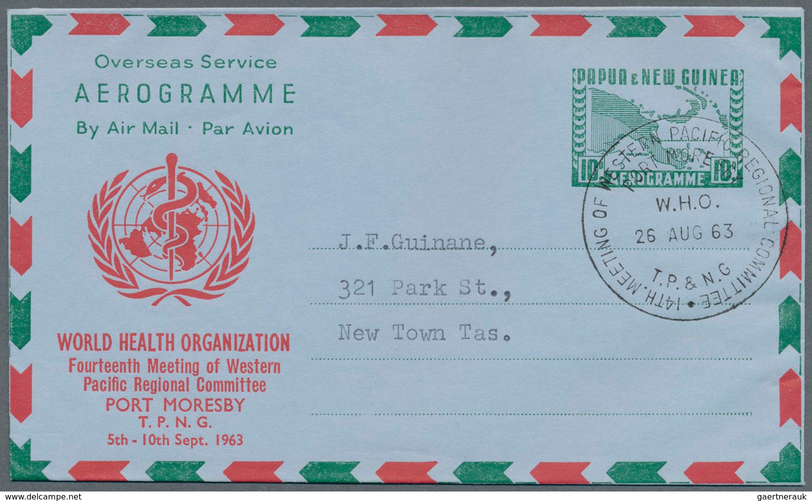 Papua Neuguinea: 1953/1995 (ca.), AEROGRAMMES: Accumulation With About 250 Unused And Used/CTO Airle - Papouasie-Nouvelle-Guinée