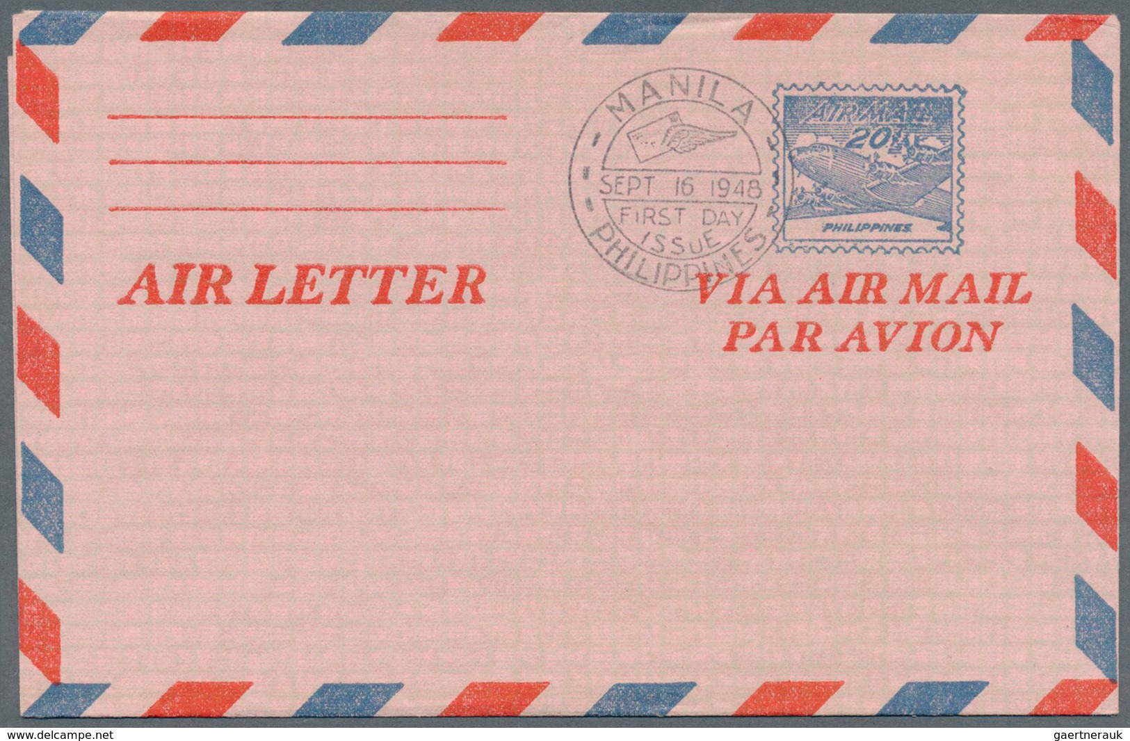 Philippinen - Ganzsachen: 1947/1990 (ca.), AEROGRAMMES: Accumulation With About 850 Unused And Used/ - Filipinas