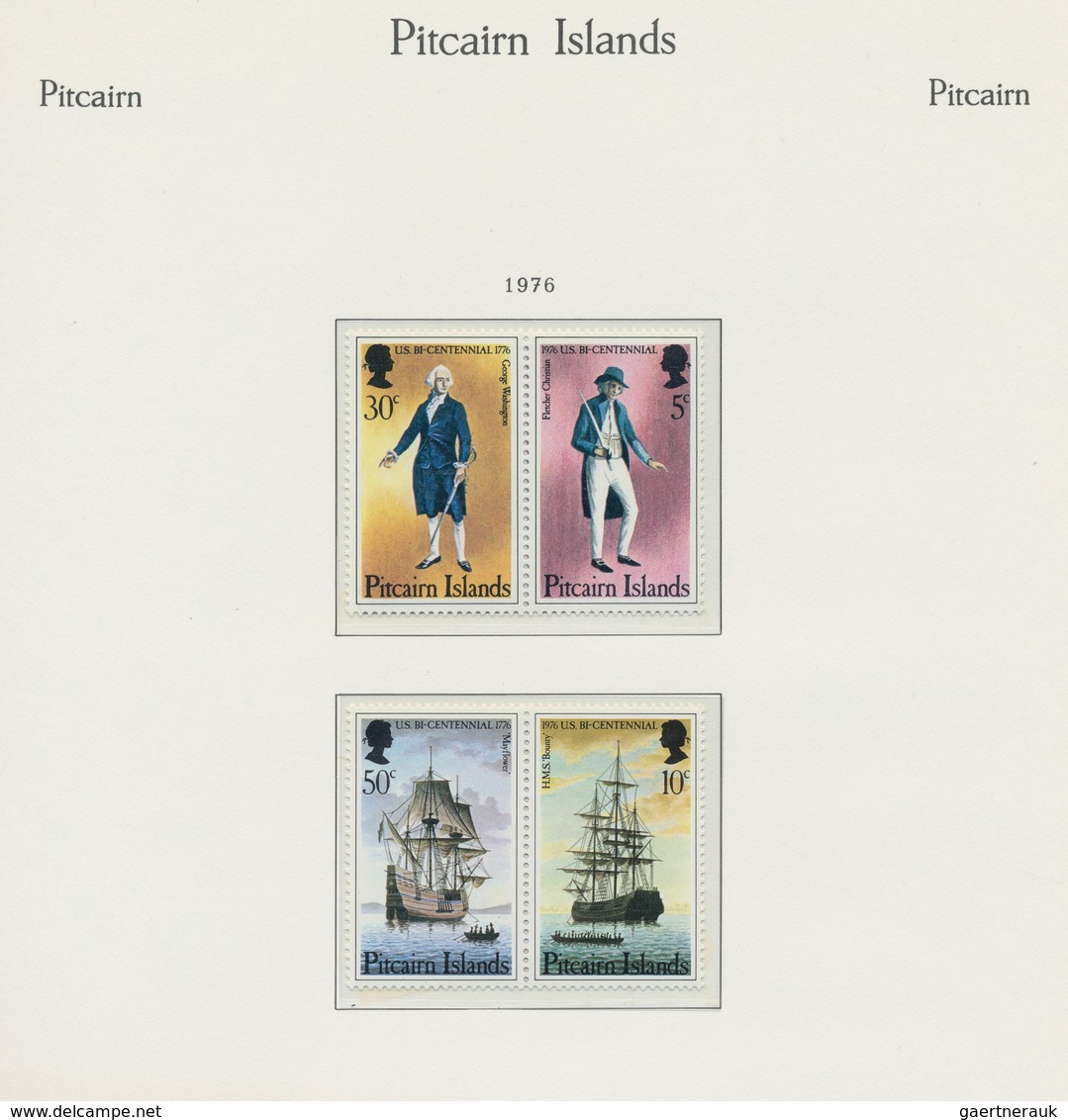 Pitcairn: 1940/1999, almost exclusively u/m collection (only a few are hinged) in a KA/BE binder, ac