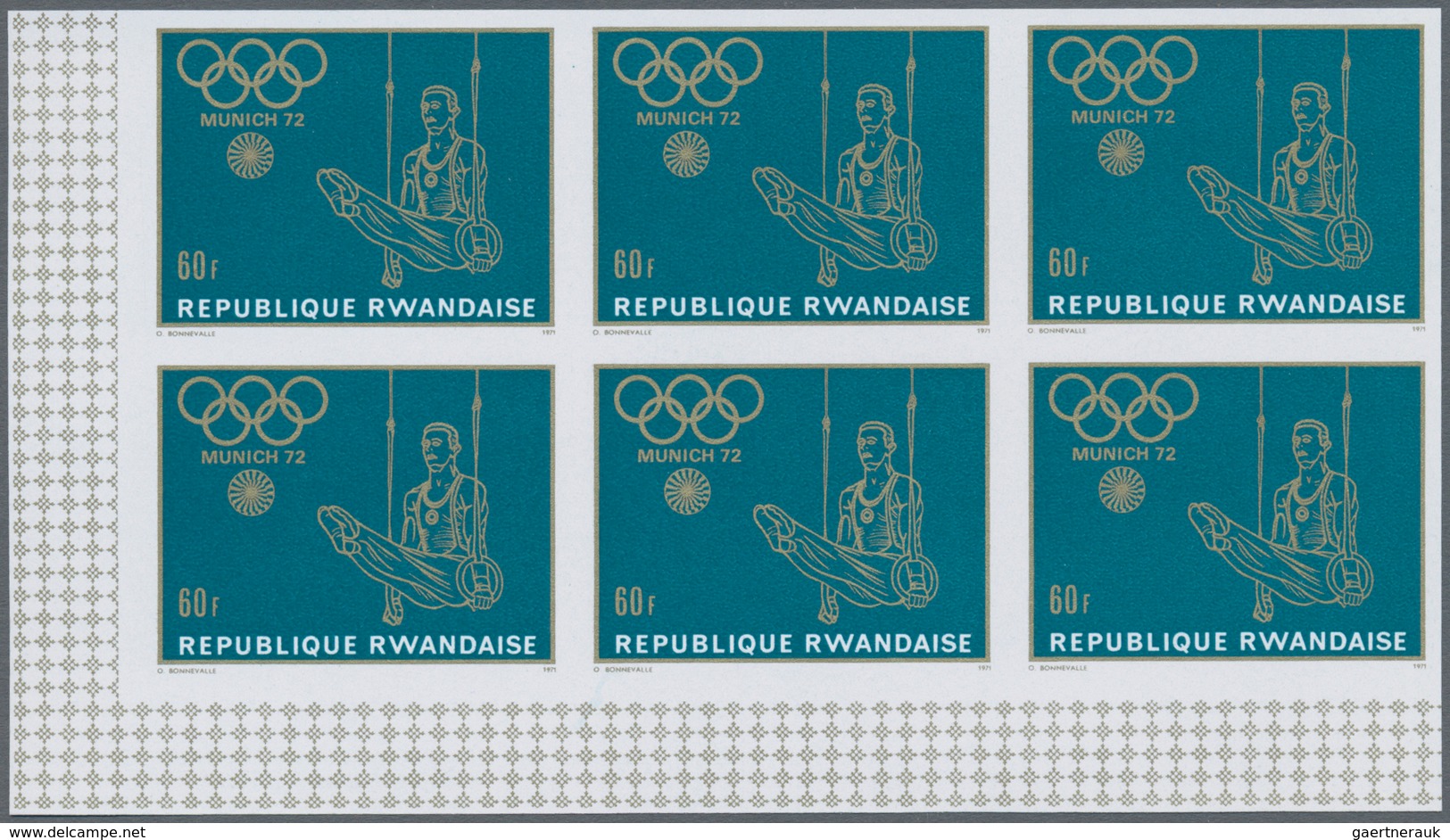 Ruanda: 1967/1983, Accumulation In Large Box With Many Complete Sets Some In Larger Quantities, Impe - Autres & Non Classés