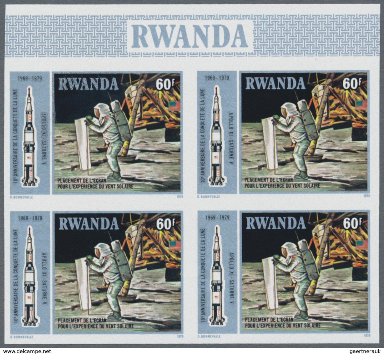 Ruanda: 1967/1983, accumulation in large box with many complete sets some in larger quantities, impe