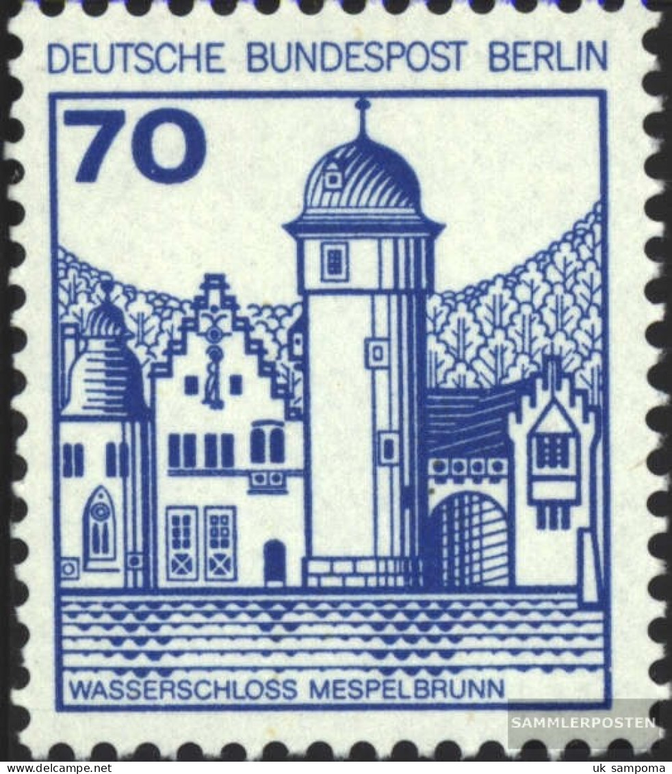 Berlin (West) 538A R With Counting Number Unmounted Mint / Never Hinged 1977 Fortresses And Castles - Unused Stamps