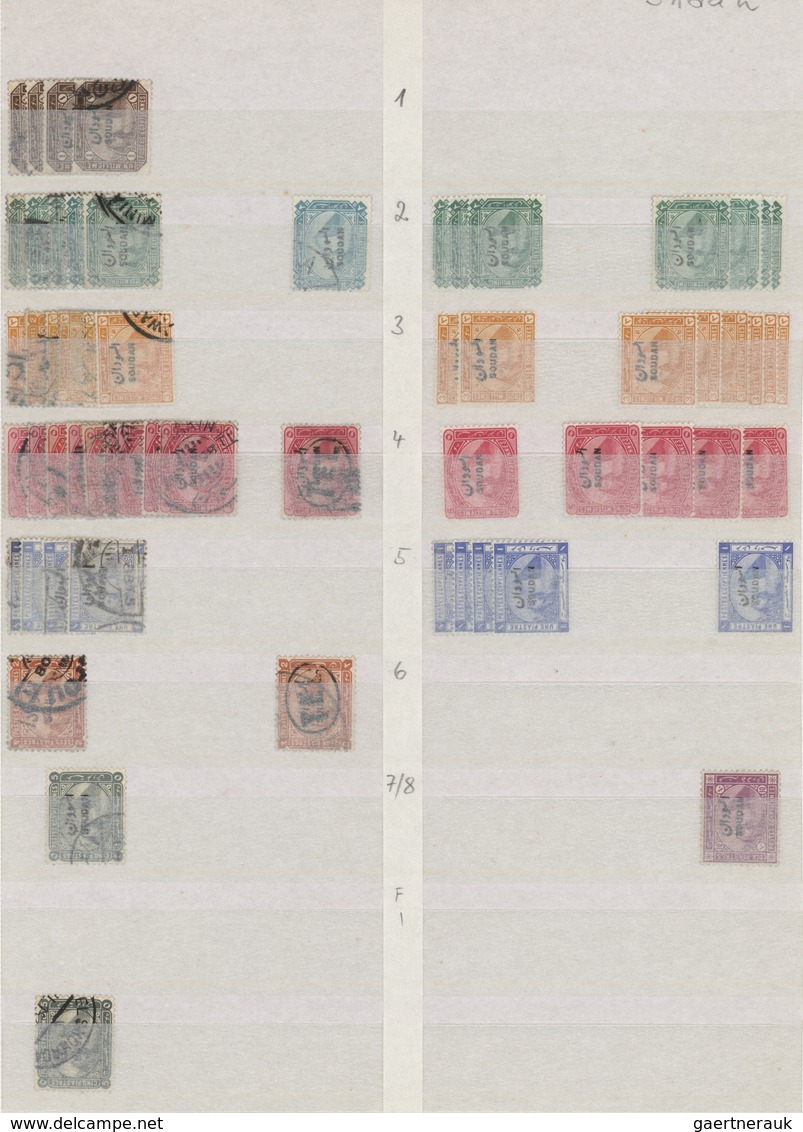 Sudan: 1897-1997: Collection, Duplication And Additions Of Stamps Issued Over 100 Years, Both Mint A - Soudan (1954-...)