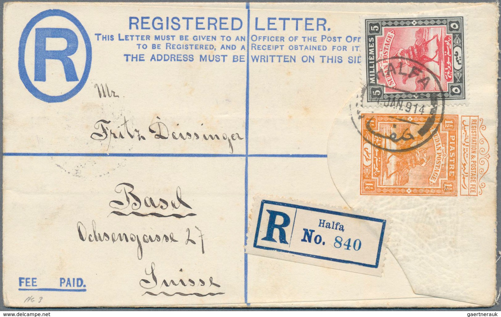 Sudan - Ganzsachen: 1897-1924: Collection Of 20 Postal Stationery Items, All Different And Used Post - Soudan (1954-...)