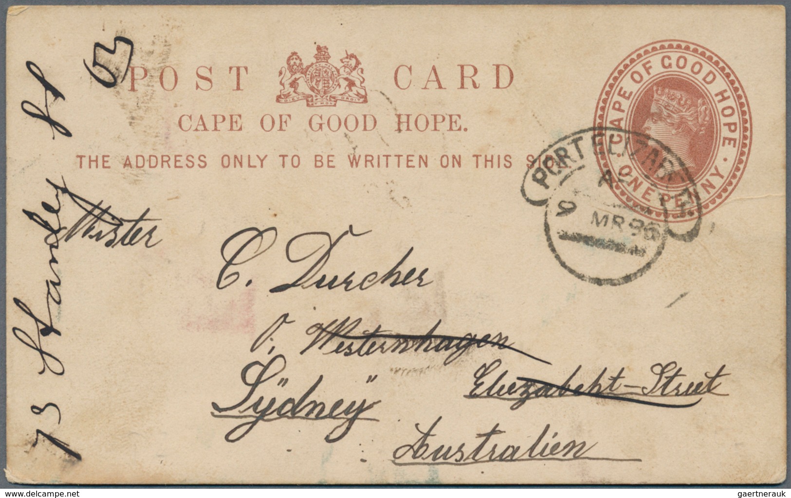 Kap Der Guten Hoffnung - Ganzsachen: 1878-1909 Ca.: Collection Of More Than 100 Postal Stationery Ca - Cabo De Buena Esperanza (1853-1904)