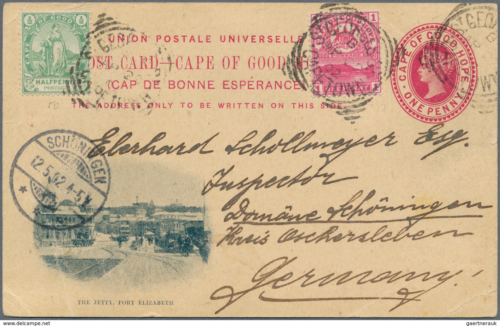 Kap der Guten Hoffnung - Ganzsachen: 1878-1909 ca.: Collection of more than 100 postal stationery ca