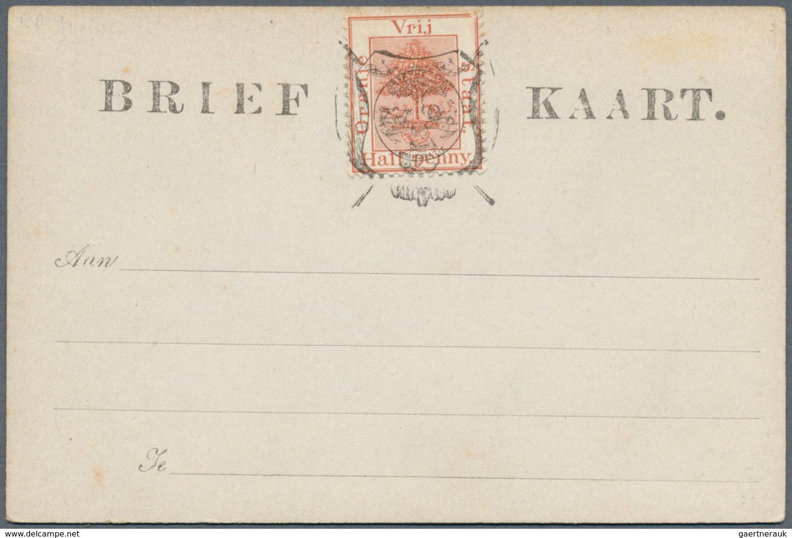 Oranjefreistaat: 1884/1904, Collection Of 56 Different Unused Stationeries, Comprising Cards, Envelo - Estado Libre De Orange (1868-1909)