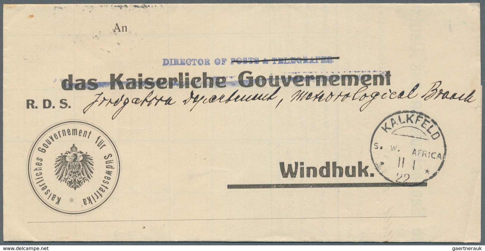 Südwestafrika: 1916/1970 (ca.), Unusual Accumulation With About 55 Covers And Postal Stationeries (+ - África Del Sudoeste (1923-1990)