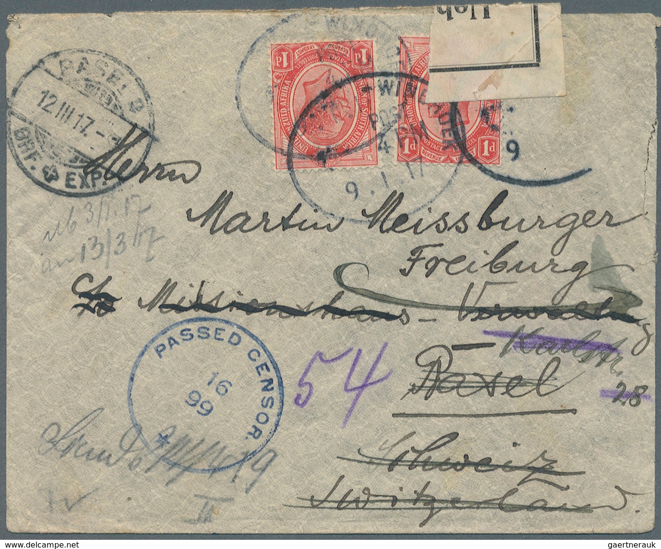 Südwestafrika: 1916/1970 (ca.), Unusual Accumulation With About 55 Covers And Postal Stationeries (+ - África Del Sudoeste (1923-1990)