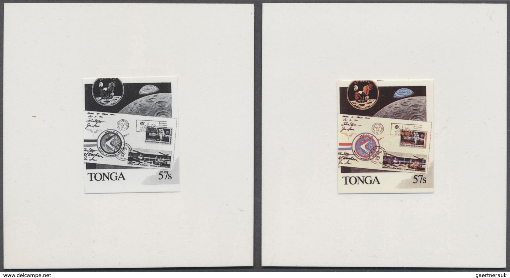 Tonga: 1943/2000, u/m collection of approx. 1.700 specialities like specimen overprints, imperfs, st