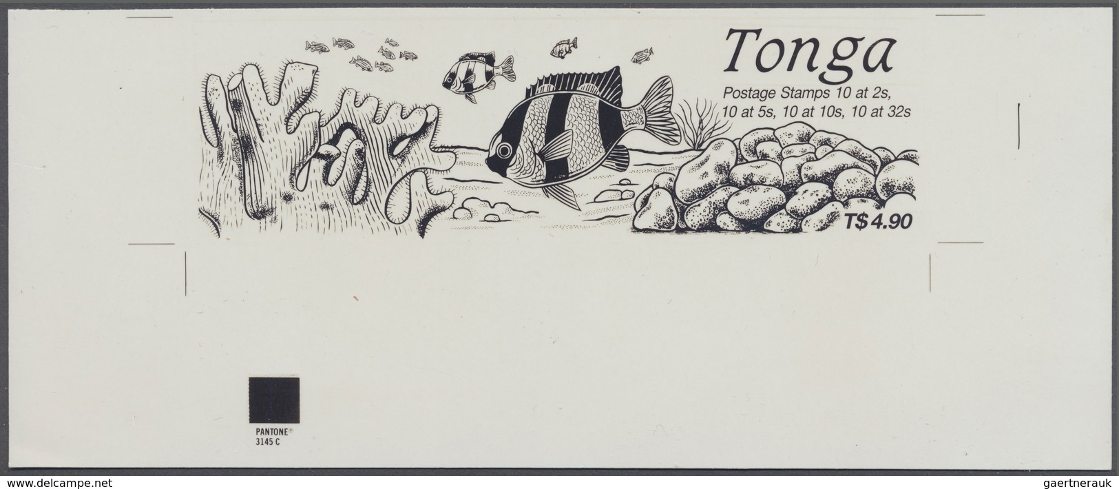 Tonga: 1943/2000, u/m collection of approx. 1.700 specialities like specimen overprints, imperfs, st