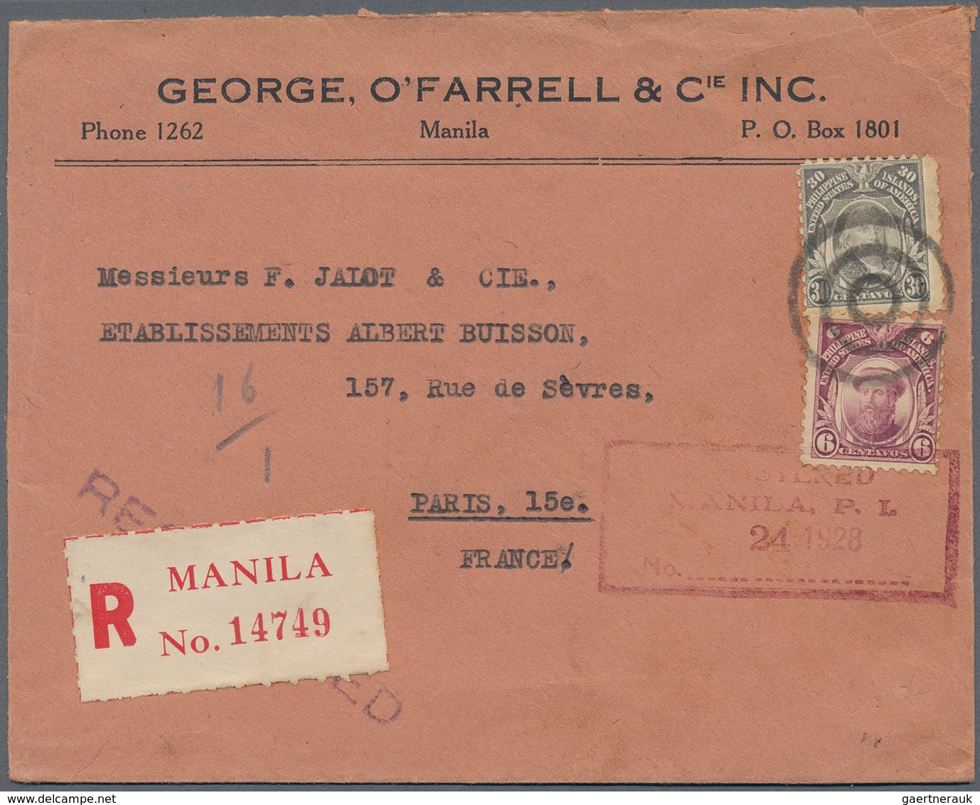 Vereinigte Staaten von Amerika: 1838/1933: Lot of 28 envelopes and postal stationeries including pre