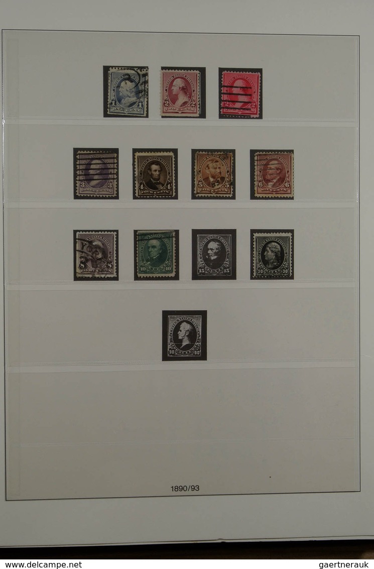 Vereinigte Staaten Von Amerika: 1851-2000. Very Well Filled, MNH, Mint Hinged And Used Collection US - Lettres & Documents