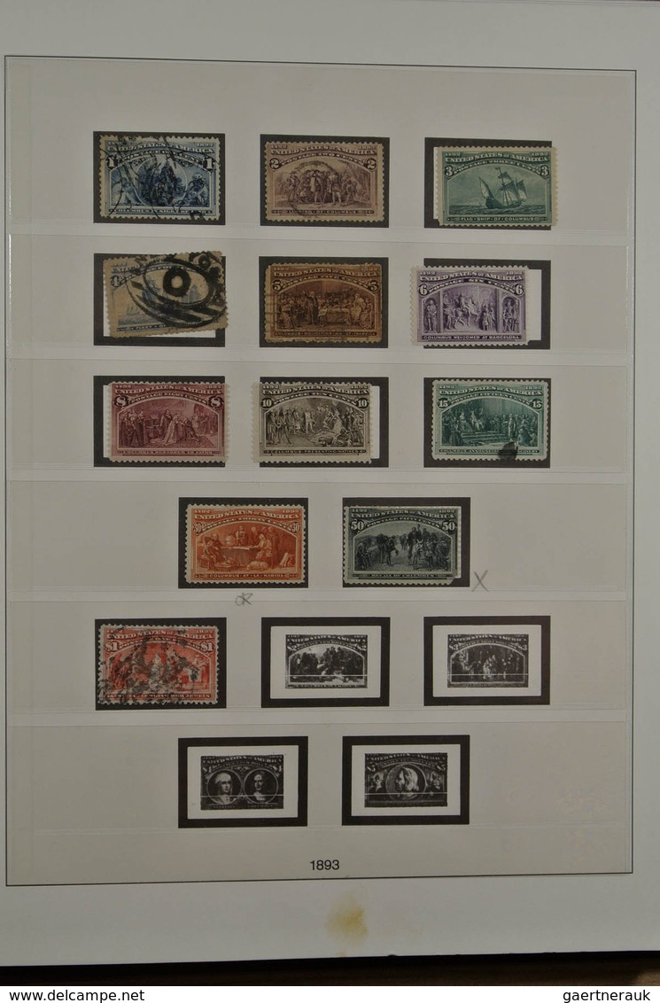 Vereinigte Staaten Von Amerika: 1851-2000. Very Well Filled, MNH, Mint Hinged And Used Collection US - Lettres & Documents