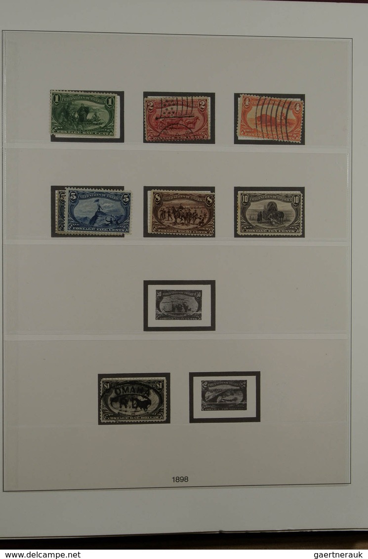 Vereinigte Staaten von Amerika: 1851-2000. Very well filled, MNH, mint hinged and used collection US