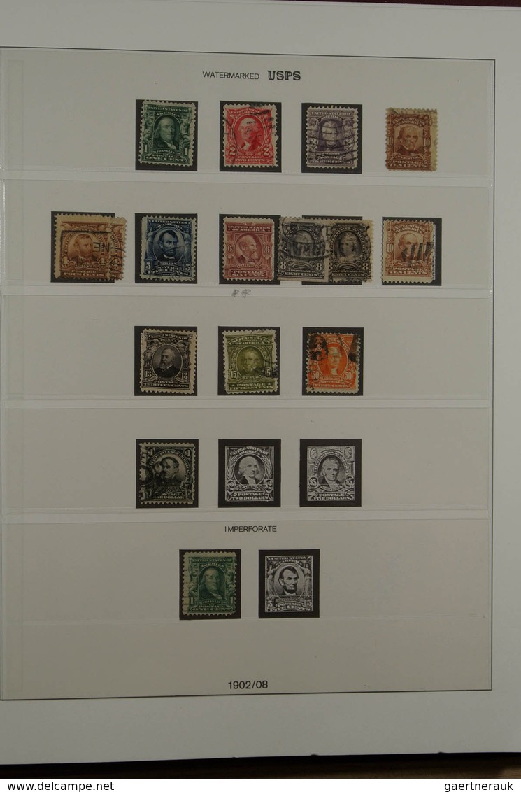 Vereinigte Staaten von Amerika: 1851-2000. Very well filled, MNH, mint hinged and used collection US