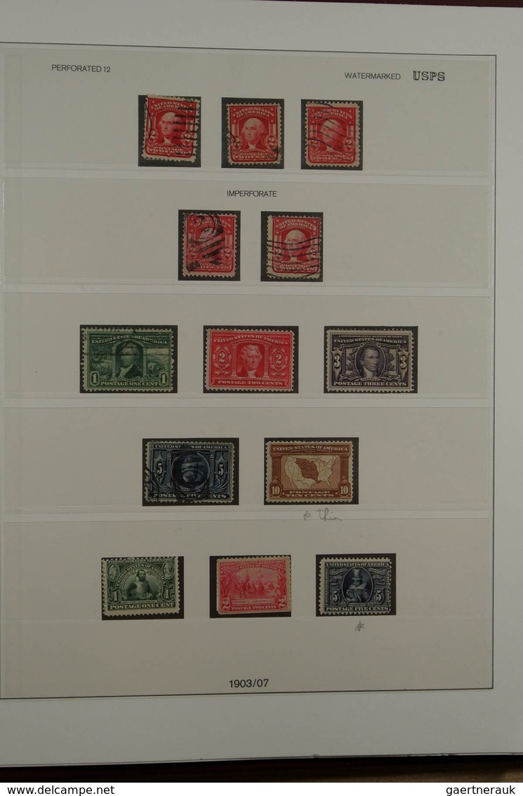 Vereinigte Staaten von Amerika: 1851-2000. Very well filled, MNH, mint hinged and used collection US
