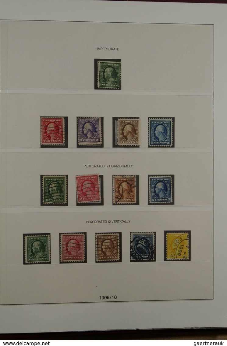 Vereinigte Staaten von Amerika: 1851-2000. Very well filled, MNH, mint hinged and used collection US