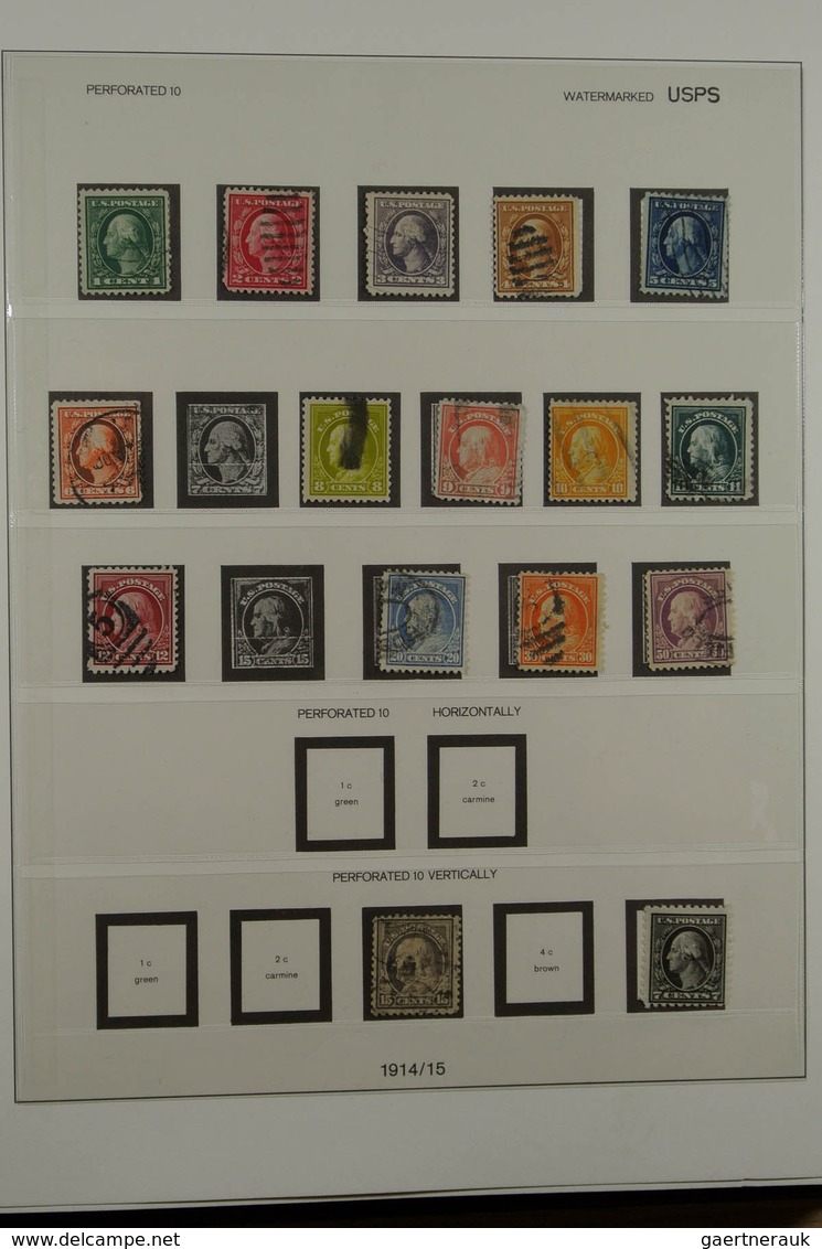 Vereinigte Staaten von Amerika: 1851-2000. Very well filled, MNH, mint hinged and used collection US