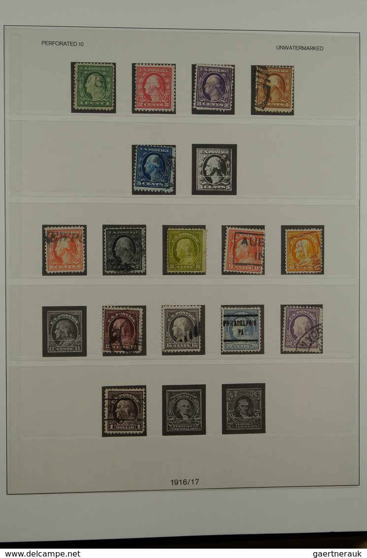 Vereinigte Staaten von Amerika: 1851-2000. Very well filled, MNH, mint hinged and used collection US