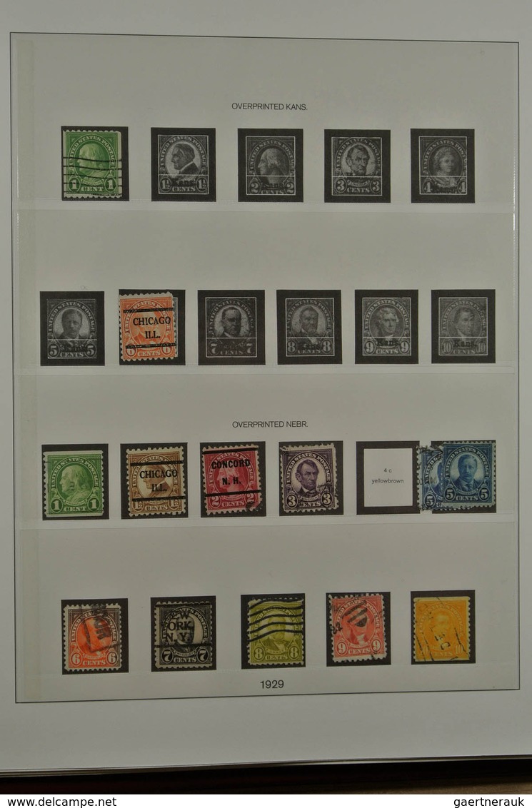 Vereinigte Staaten von Amerika: 1851-2000. Very well filled, MNH, mint hinged and used collection US