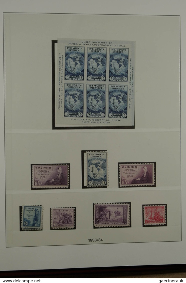 Vereinigte Staaten von Amerika: 1851-2000. Very well filled, MNH, mint hinged and used collection US