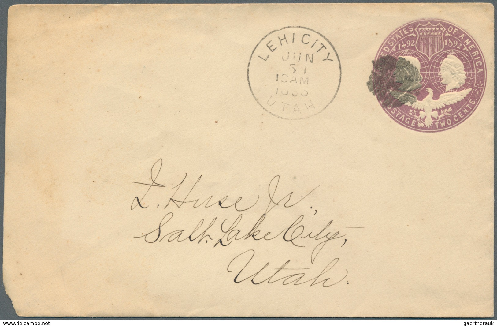 Vereinigte Staaten Von Amerika: 1870-1974, UTAH : 22 Covers / Cards With Utah Cancellations, 9 From - Lettres & Documents