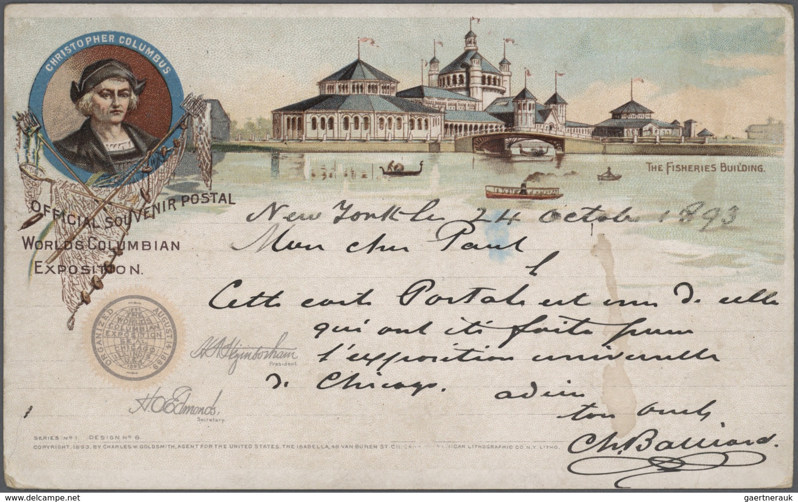 Vereinigte Staaten Von Amerika - Ganzsachen: 1875-1916, Postal Stationery Post Cards Classic Period - Autres & Non Classés