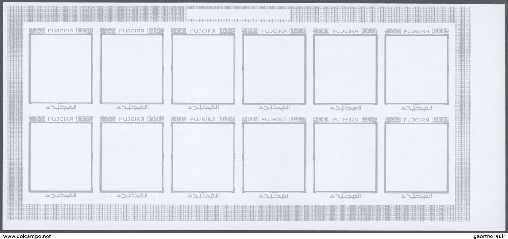 Vereinigte Staaten Von Amerika - Besonderheiten: 1970, Fujeira. Progressive Proofs Set Of Sheets For - Other & Unclassified