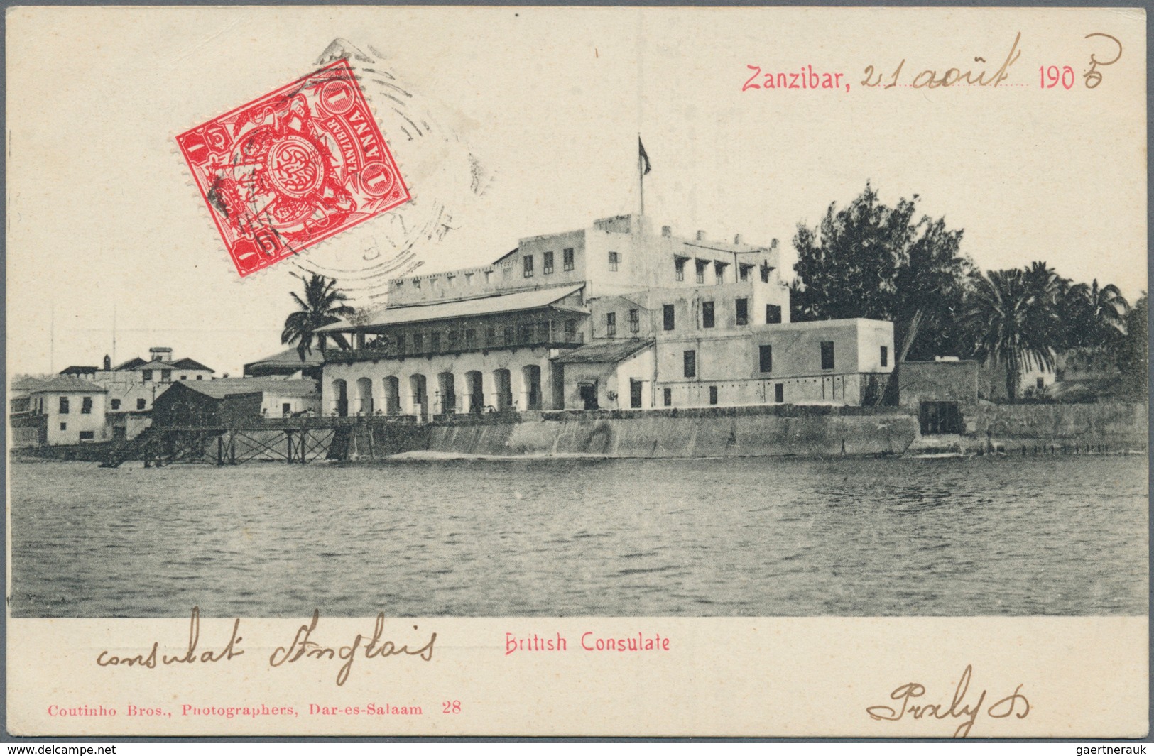 Zanzibar: 1890's-1930 Ca. PICTURE POSTCARDS: Collection Of About 150 Picture Postcards From Zanzibar - Zanzibar (...-1963)