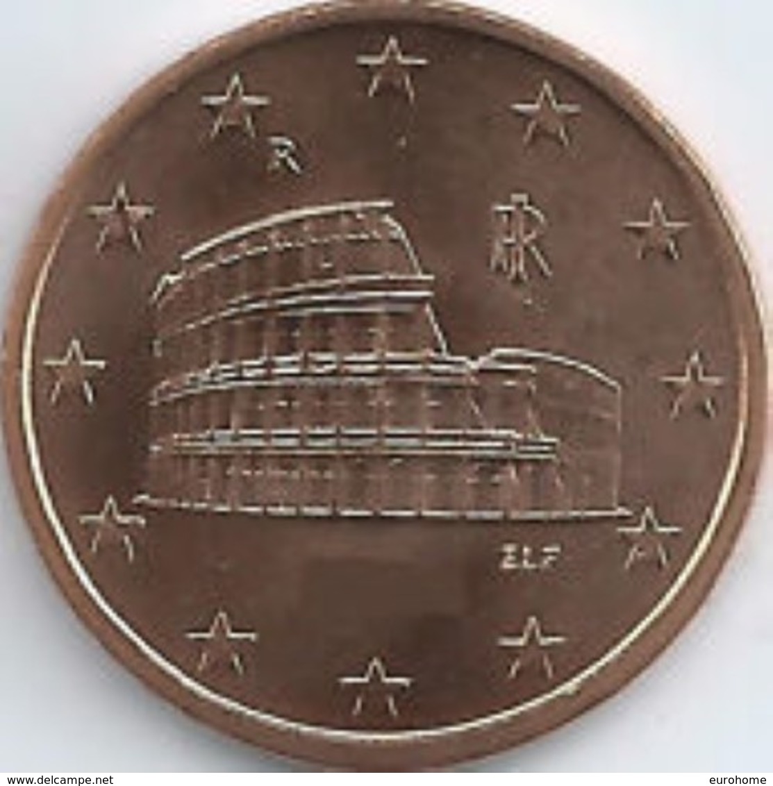 Italie 2017     5  Cent   UNC Uit De Rol  UNC Du Rouleaux  !! - Italie