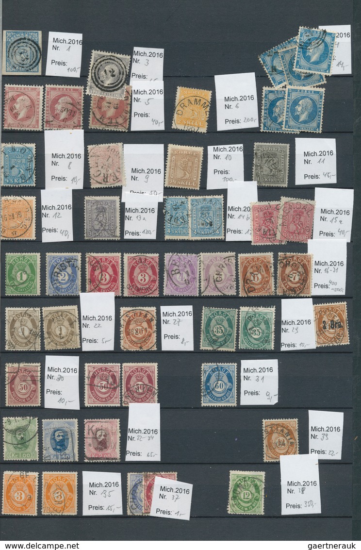 Alle Welt: 1850/1940 (ca.), Mainly Europe, Used And Mint Balance On Stockcards, Varied Condition And - Colecciones (sin álbumes)