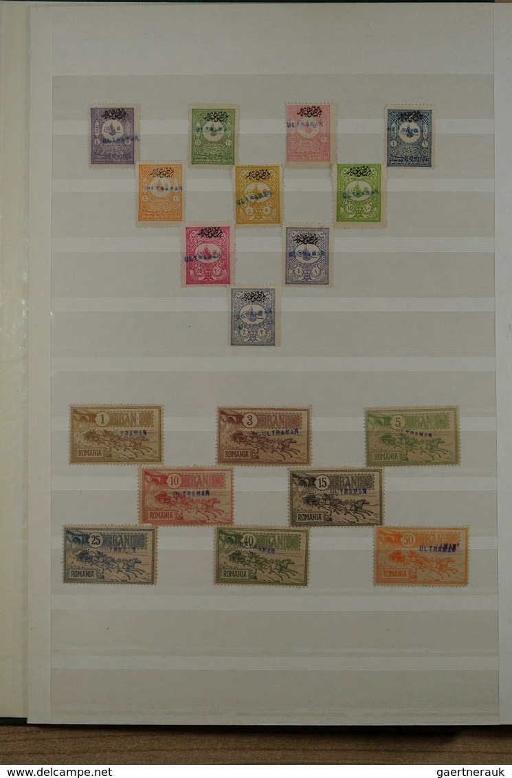 Alle Welt: 1891/1940 (ca.): Stockbook With Mostly Mint Hinged Stamps Of Various Countries, Including - Colecciones (sin álbumes)