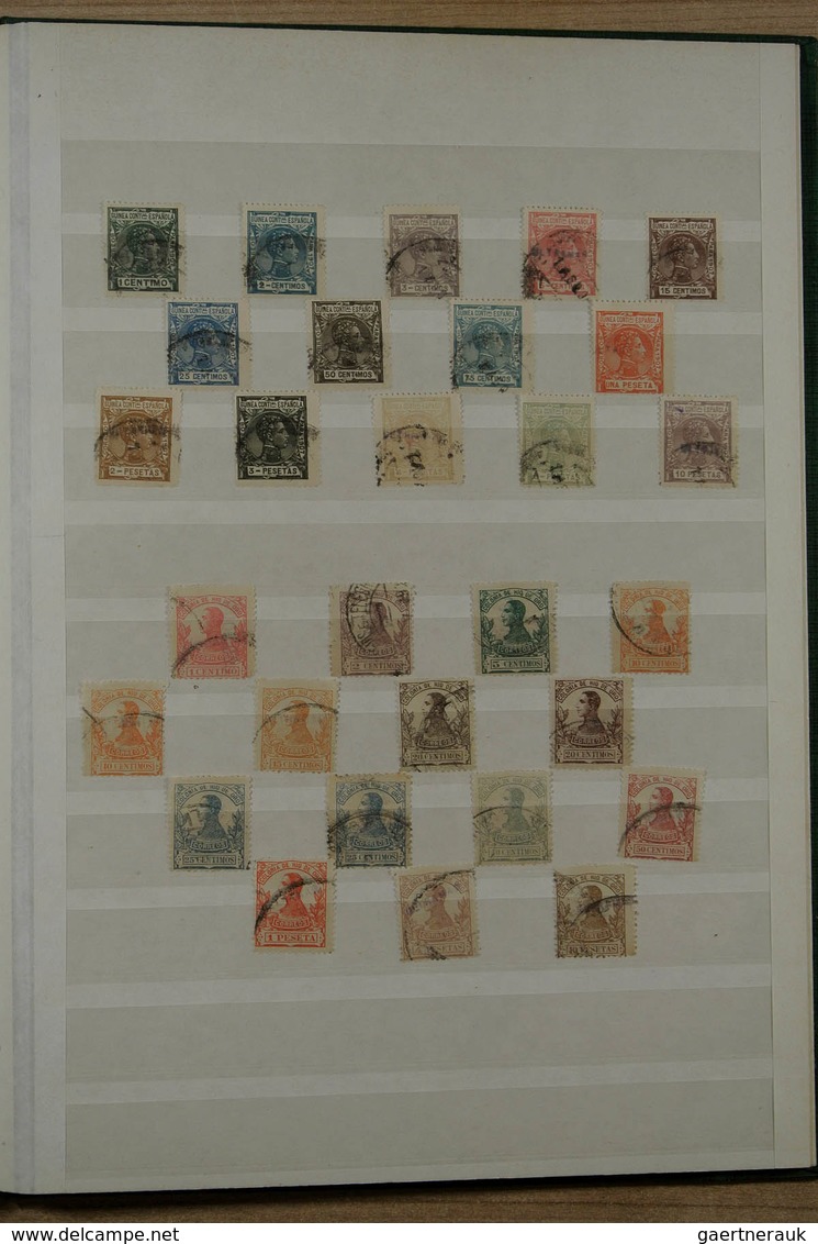 Alle Welt: 1891/1940 (ca.): Stockbook with mostly mint hinged stamps of various countries, including