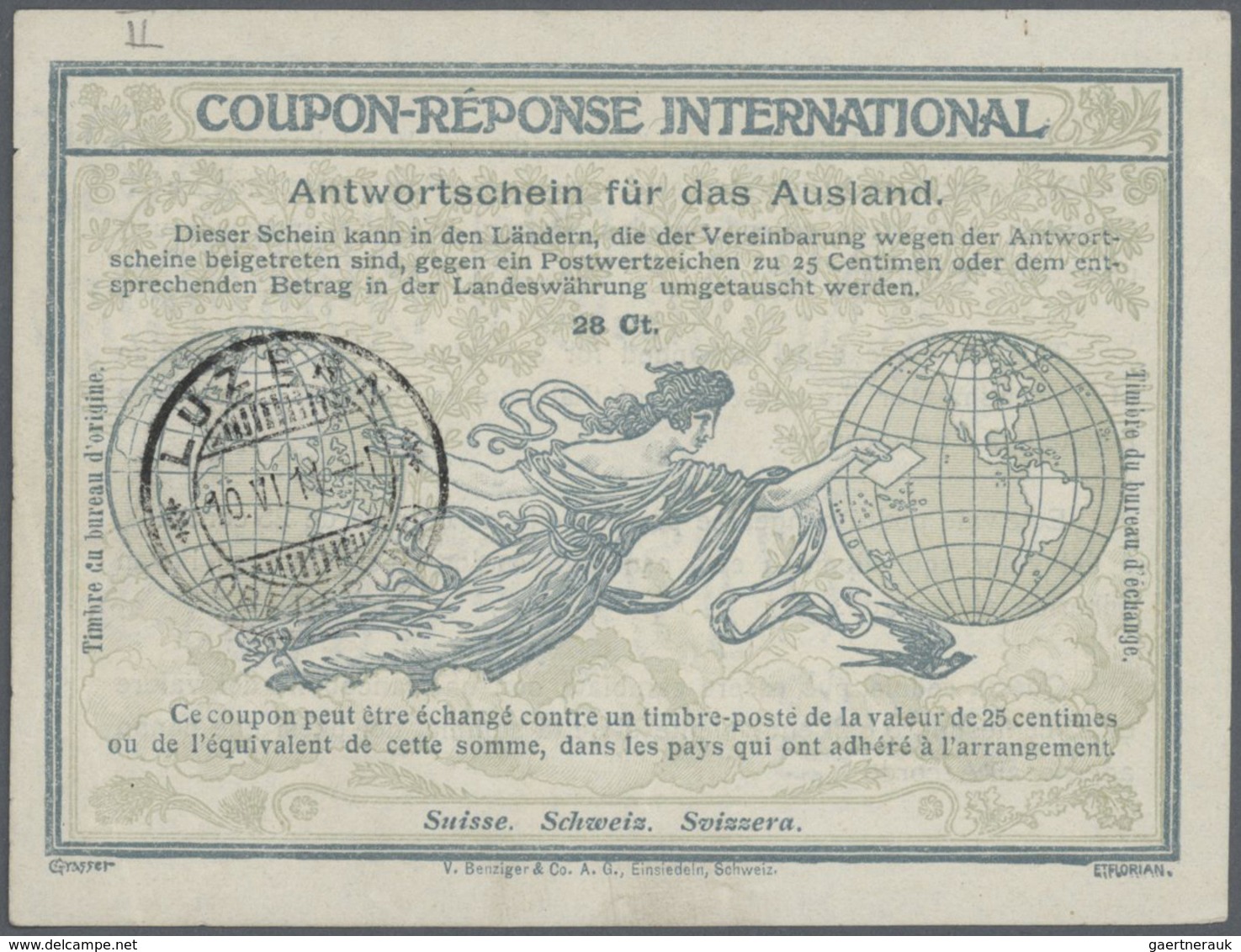 Alle Welt: 1907 Onwards - INTERNATIONAL REPLY COUPONS (Internationale Antwortscheine): Specialized A - Collections (sans Albums)