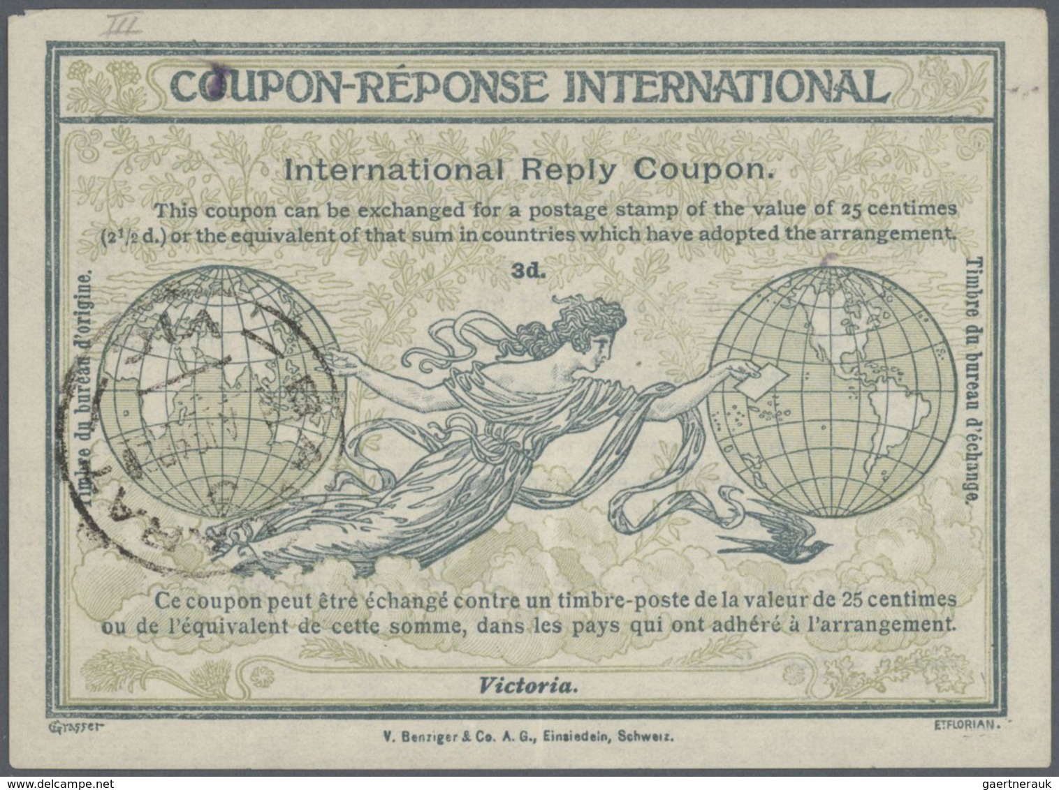 Alle Welt: 1907 onwards - INTERNATIONAL REPLY COUPONS (Internationale Antwortscheine): Specialized a