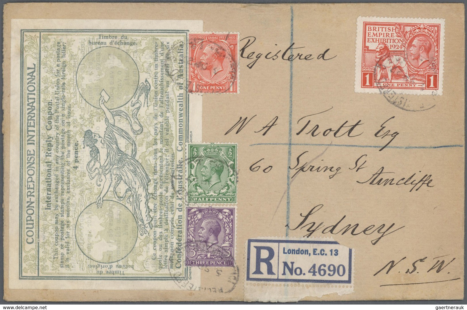 Alle Welt: 1907 onwards - INTERNATIONAL REPLY COUPONS (Internationale Antwortscheine): Specialized a