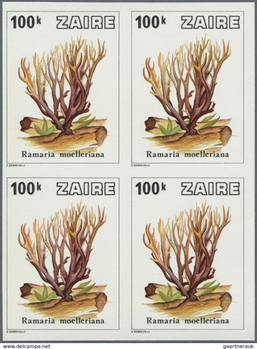 Übersee: 1970/1989 (ca.), accumulation with about 15.000 (!) IMPERFORATE stamps from Aitutaki, Burun