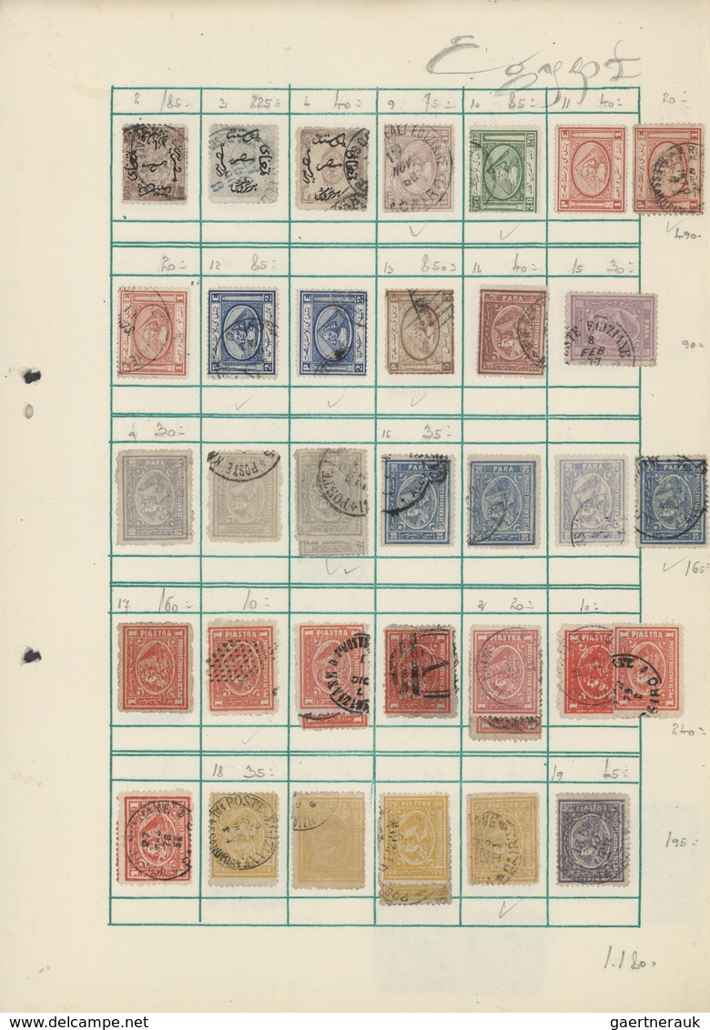 Afrika: 1879/1950 (ca.), Used And Mint Collection On Album Pages From Early Issues, Comprising E.g. - Autres - Afrique