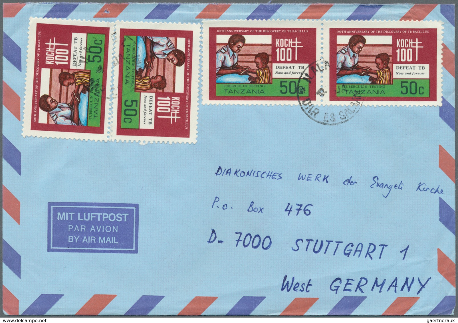 Afrika: 1956/1993, British East Africa, Accumulation Of Apprx. 190 Commercial (mainly Airmail) Cover - Otros - África